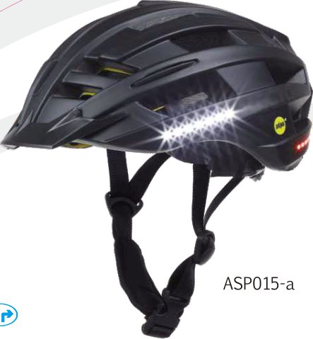 ASP011 Smart helmet Mips 250g catalogue view 2