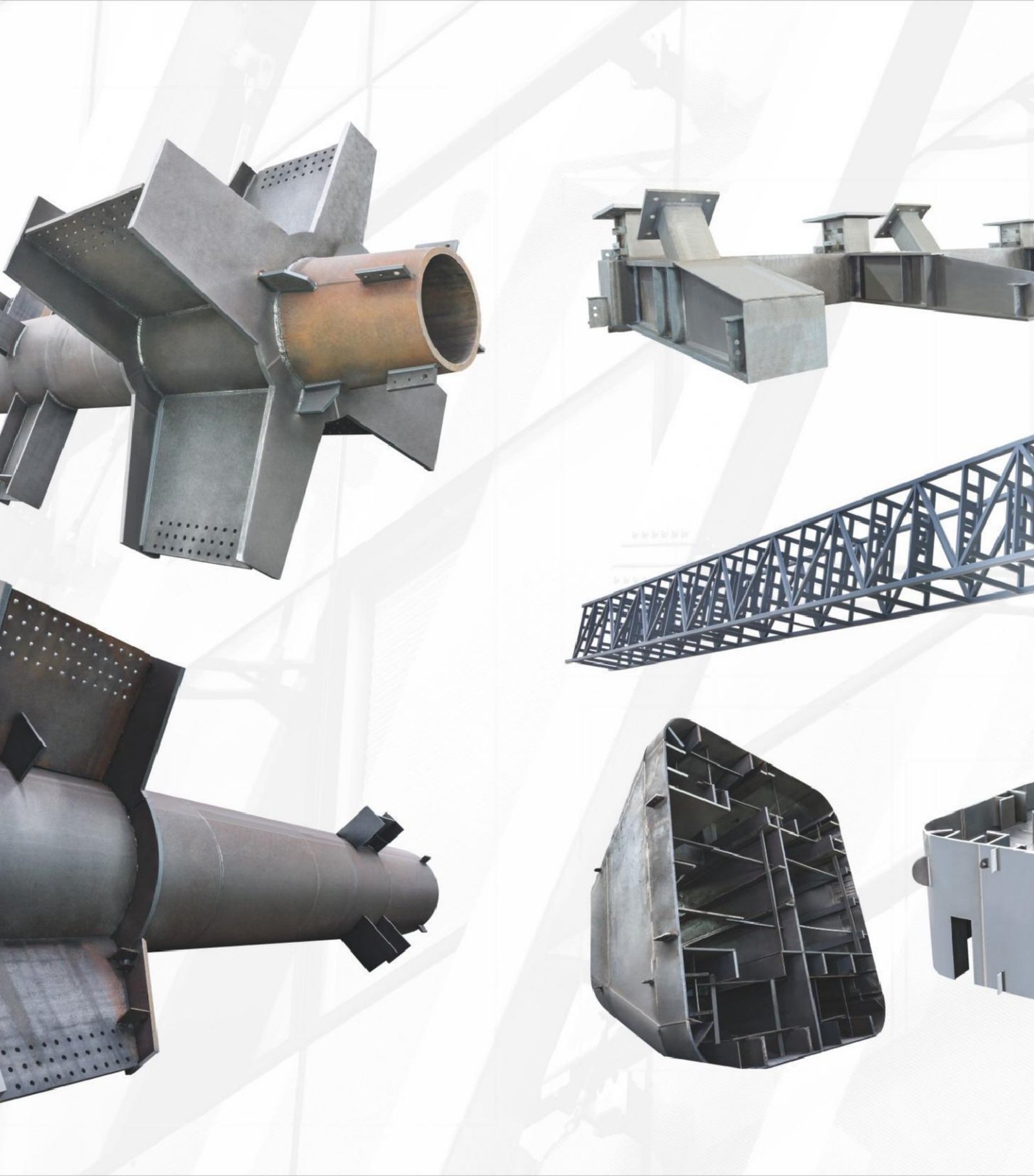 FAB-MEMBER Fabricated steel members: welded box columns/beams, wind-to product photo