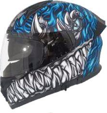 FK108 Full-face double visor catalogue view 3