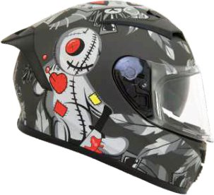FK218 Full-face double visor starter catalogue view 2