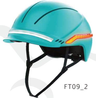 FT09C Smart e-bike helmet 250g catalogue view 2