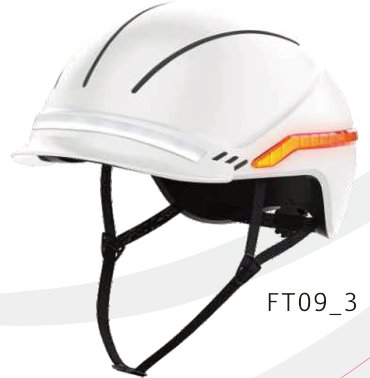FT09C Smart e-bike helmet 250g catalogue view 3