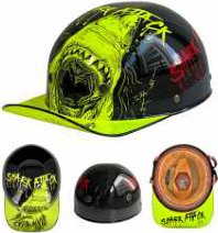 HIPHOP Novelty retro cap half helmet catalogue view 3