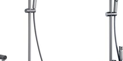 HP-10017 Shower column 4-function digital product photo