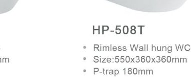 HP-6001 Two-piece toilet product photo