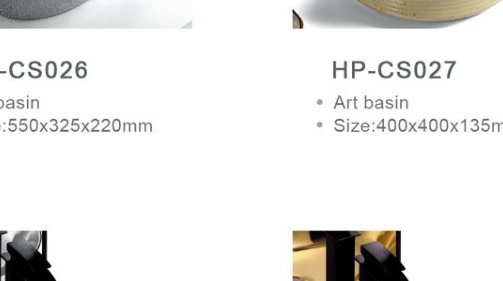 HP-7002 Countertop basin A/B product photo
