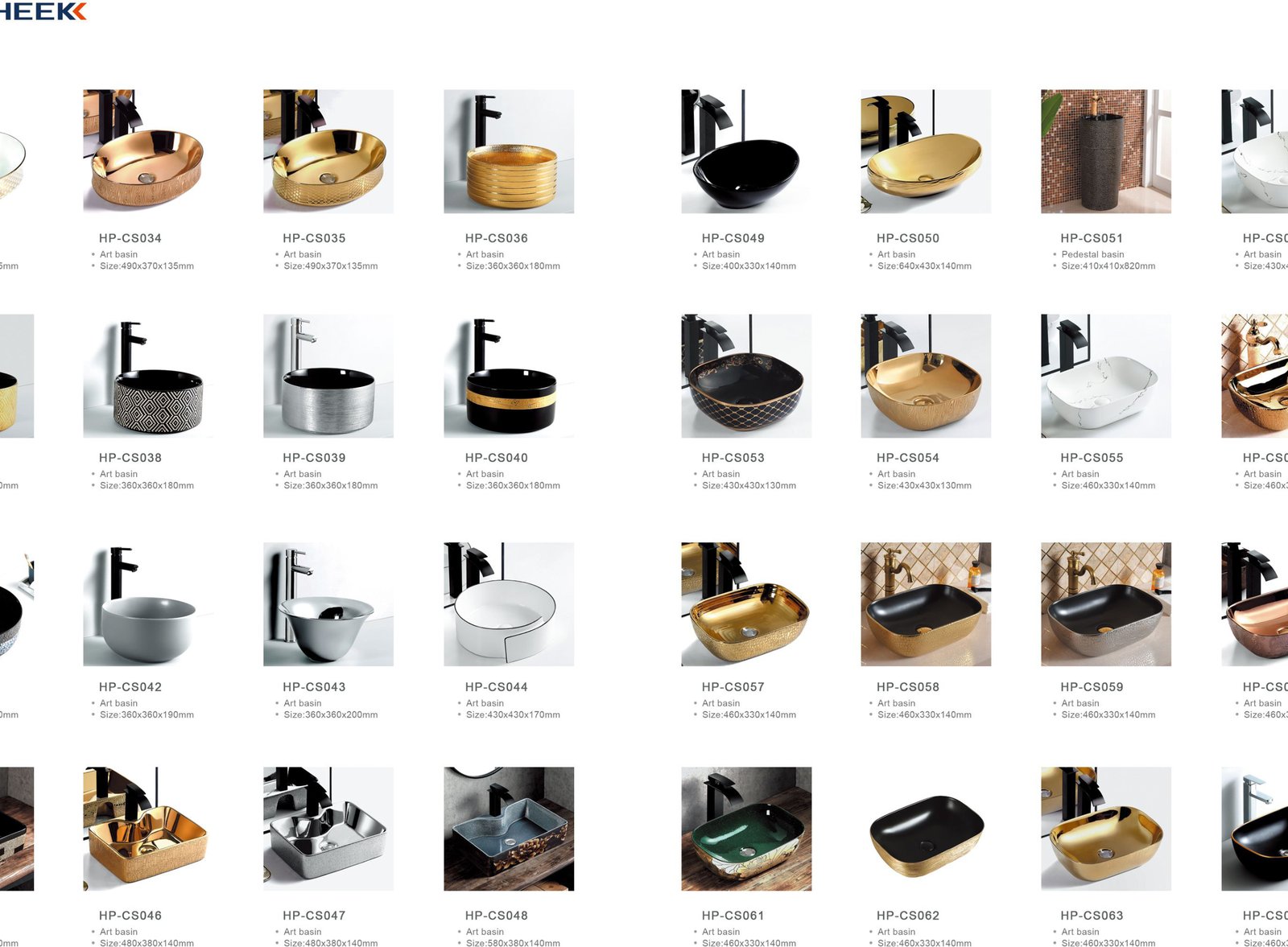 HP-7031-40 Countertop basin product photo
