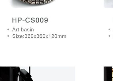 HP-XY16 Art basin product photo