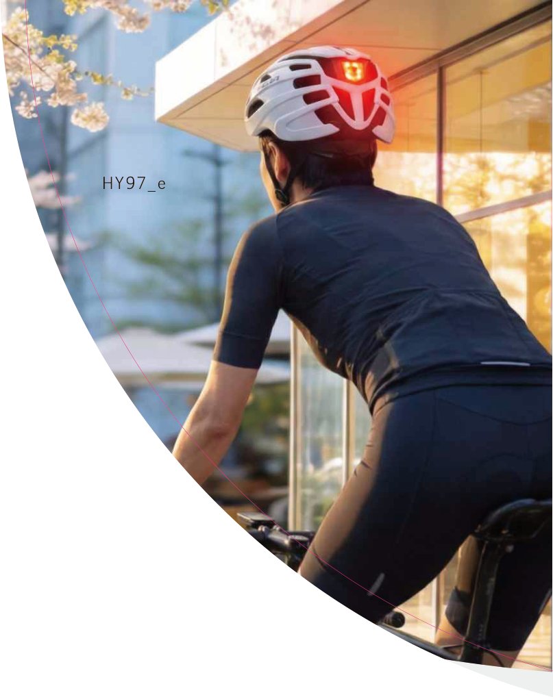 HY97 Road, lenses + tail light 250g product photo