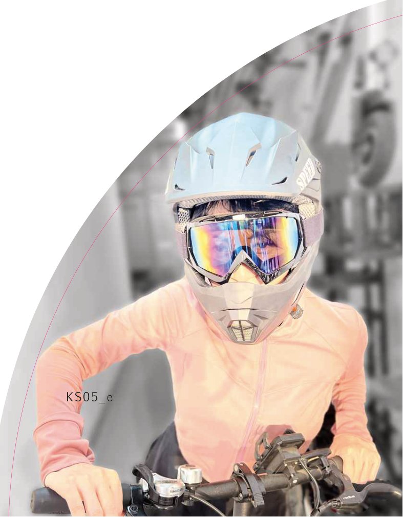 KS05B Downhill full-face adult ABS/EPS 780g catalogue view 2
