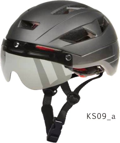 KS09 Helmet with lenses 240g product photo