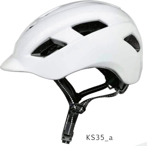 KS35 City helmet tail light 250g catalogue view 2