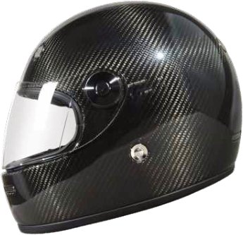 KU07-T Vintage full-face, 3K carbon catalogue view 3