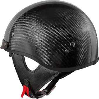 KU500 Vintage half helmet, 3K carbon catalogue view 2