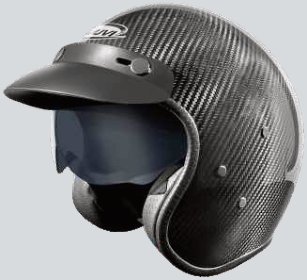 KU600 Vintage open-face Harley, carbon catalogue view 2