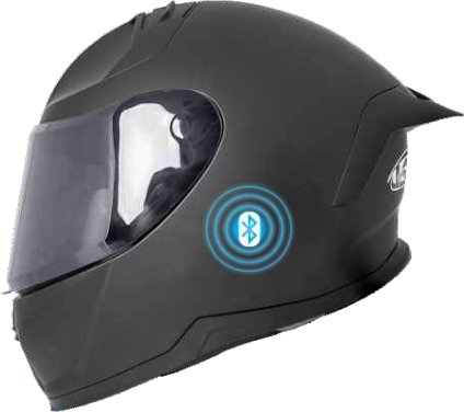 KU636 Smart full-face, AI voice BT Type-C product photo