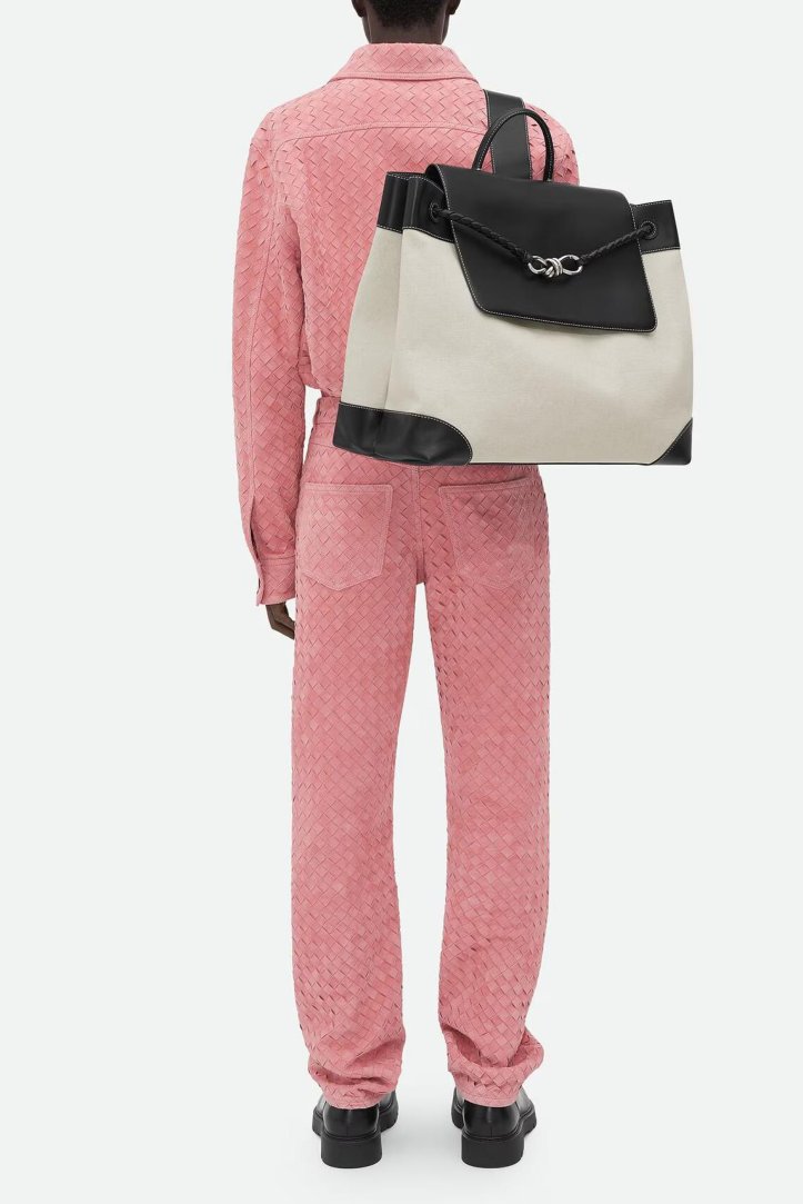 NB25-P40 Tote Bag (canvas & leather) product photo