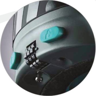 Locked helmet (combination lock, Panking-1..9 variants) catalogue view 3