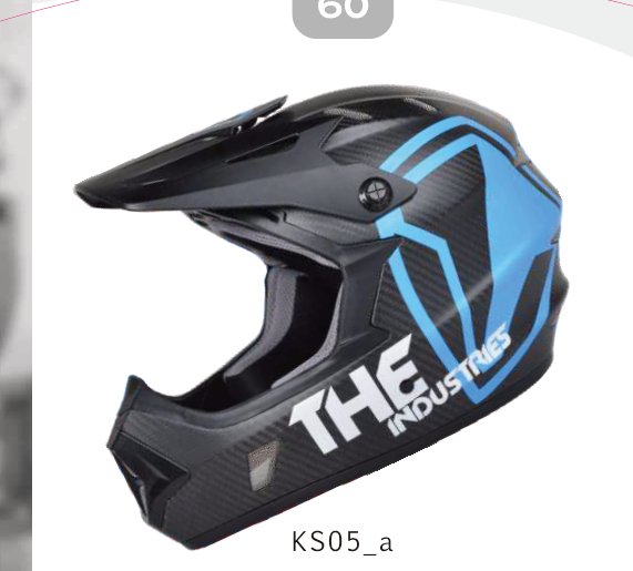 SKS217 Downhill full-face 450g catalogue view 3