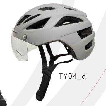 TY04 Helmet with lenses 250g catalogue view 3