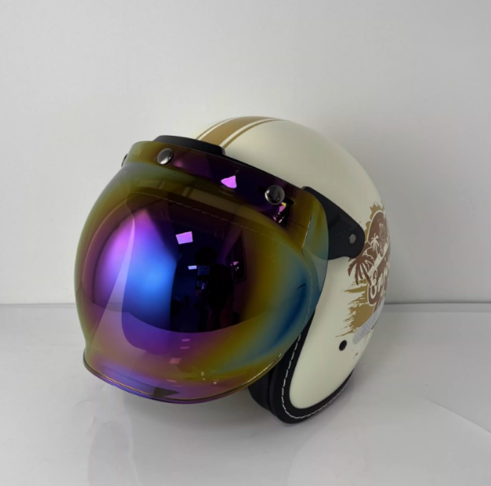 Bubble Visor Range for Open-Face Helmets — supplier catalogue photos
