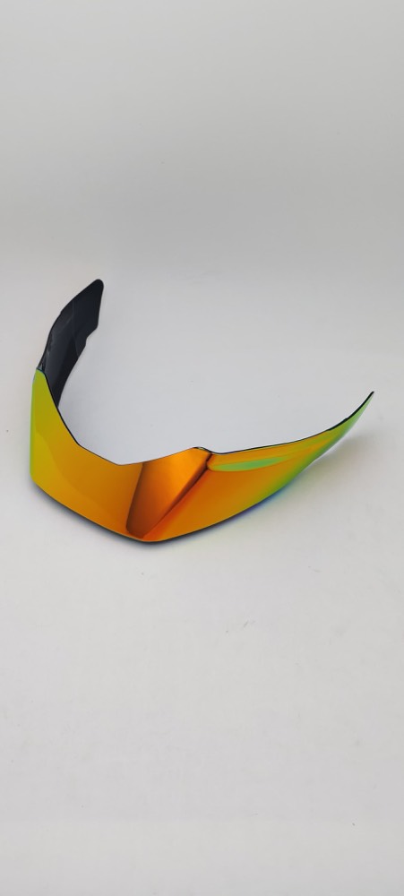 Model-compatible motorcycle helmet rear spoilers — supplier catalogue photos