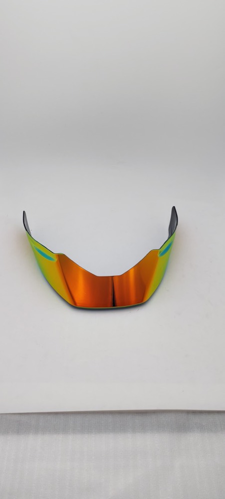 Model-compatible motorcycle helmet rear spoilers — supplier catalogue photos