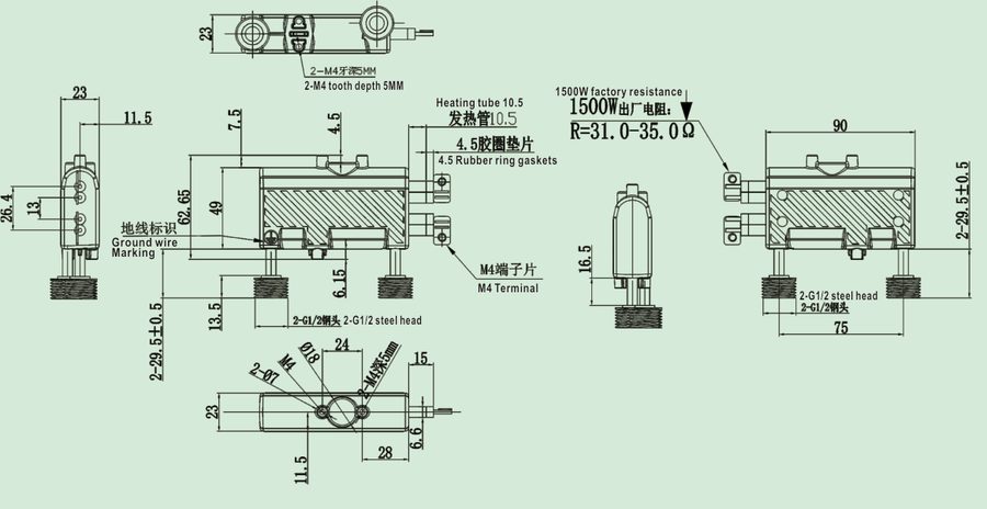 Cast Aluminum Heating Bodies category photo