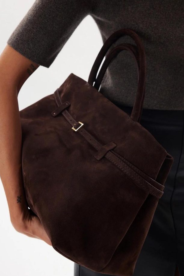 NB25-P18 Top-Handle Bag (suede) catalog reference