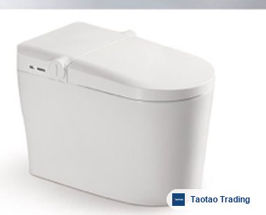 Smart toilet with disposable protective film pad system